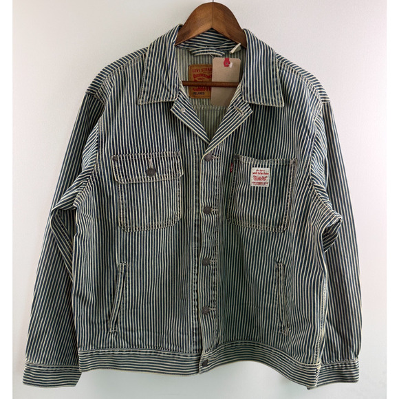 Levi's Other - Levi's Workwear Men Relaxed Fit Sunrise Trucker Jeans Jacket  Size XL